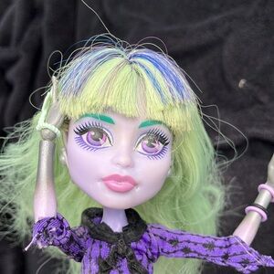 Vintage Monster High Doll, TwyLa, daughter of Boogeyman, w/autism